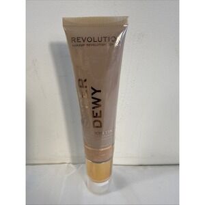 REVOLUTION SUPER DEWY SKIN TINT MOISTURIZER - MOCHA -FULL SIZE 1.85 fl oz
